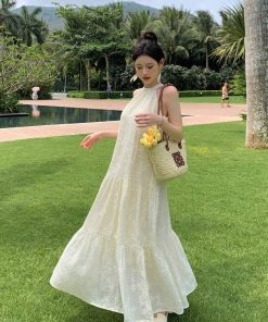 Elegant Lace A-Line Dress